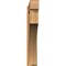 Ekena Millwork Westlake Block Rough Sawn Outlooker, Western Red Cedar, 8"W x 48"D x 48"H OUT08X48X48WTL05RWR - alternate 3